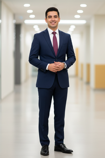 Business-formal outfit for men